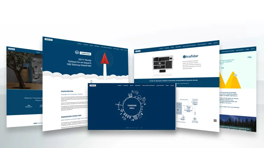 Radarsan — Technology · Web · Illustration