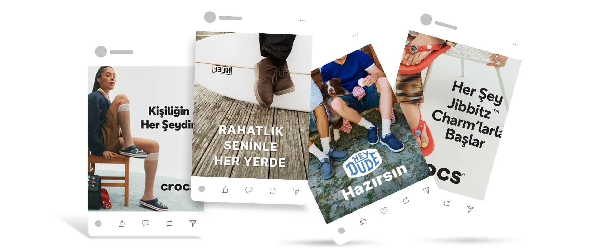 EFSİ / Crocs, Reef & Hey Dude — Selected work